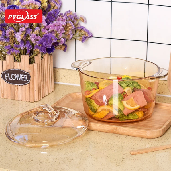 Casserole en verre