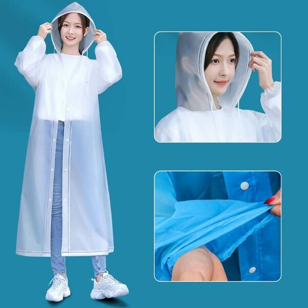 Imperméable long unisexe en EV