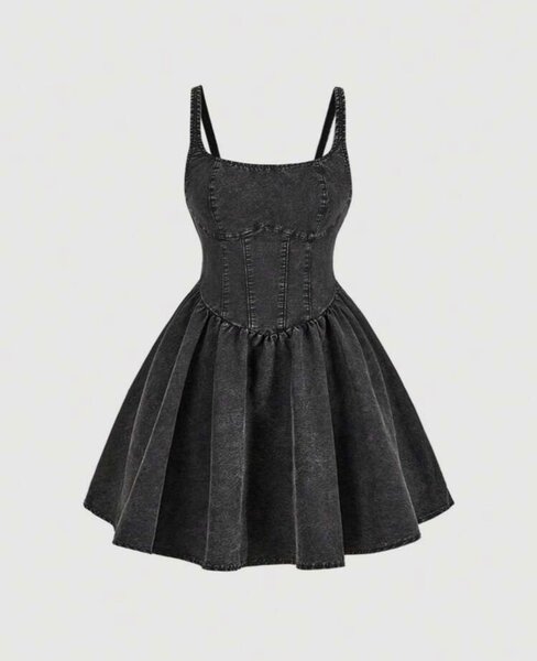 Denim dress