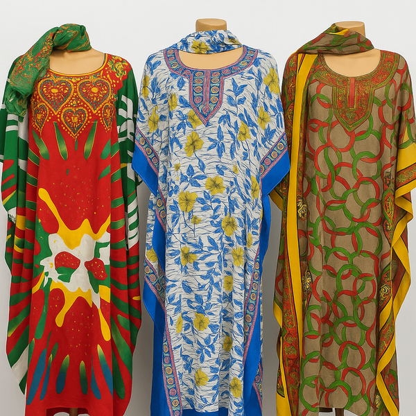 Boubou dame + foulard