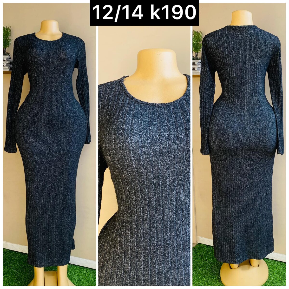 black dress