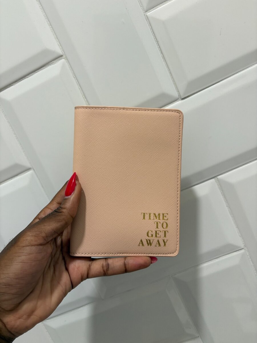Passport cover / bag name tag