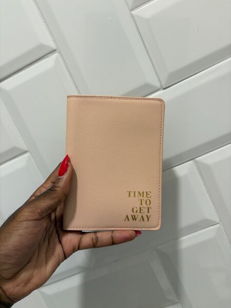 Passport cover / bag name tag