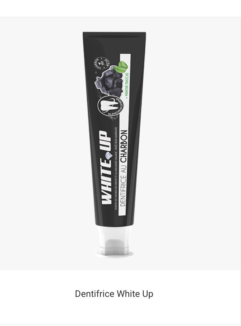 Dentifrice Charbon White Up