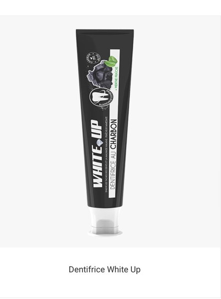 Dentifrice Charbon White Up