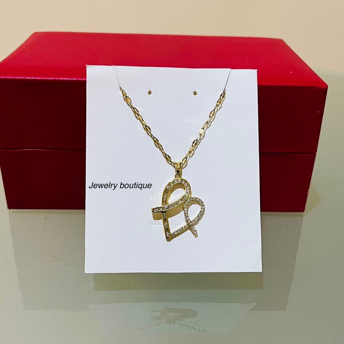 Gold necklace