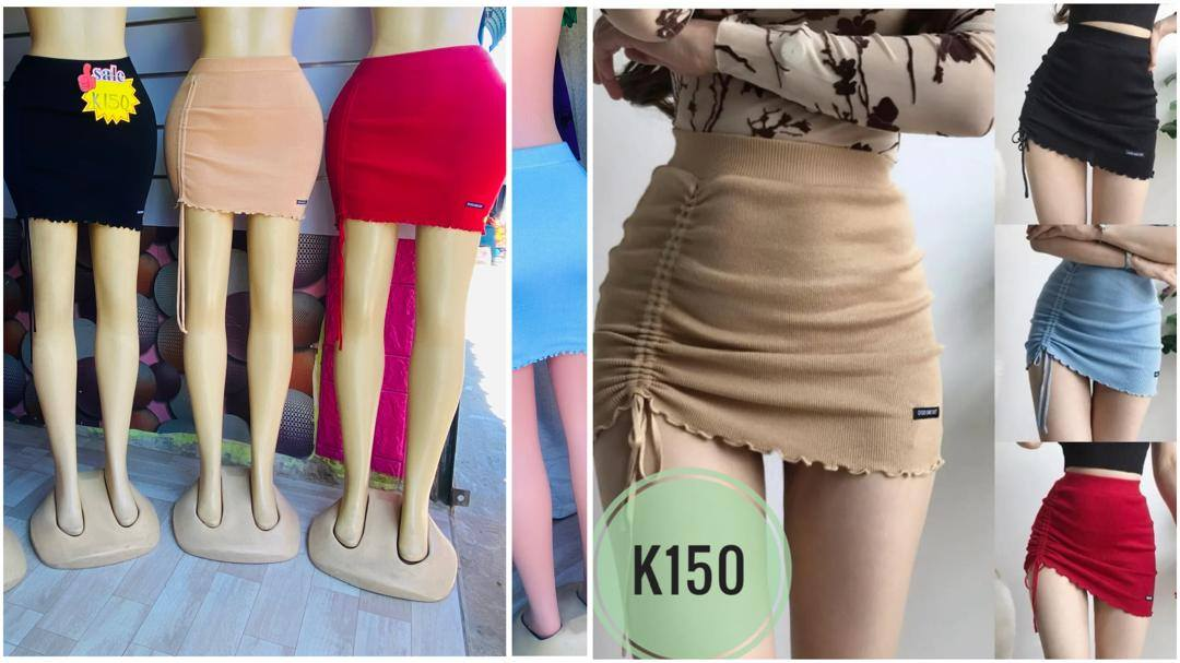 drawstring skirt