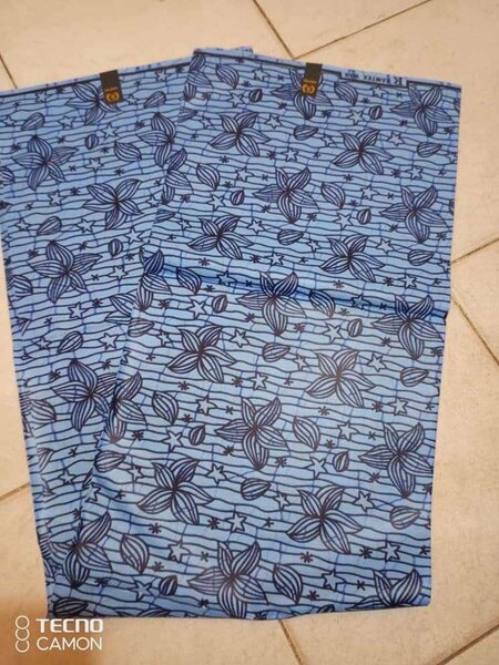 Pagne Wax indigo