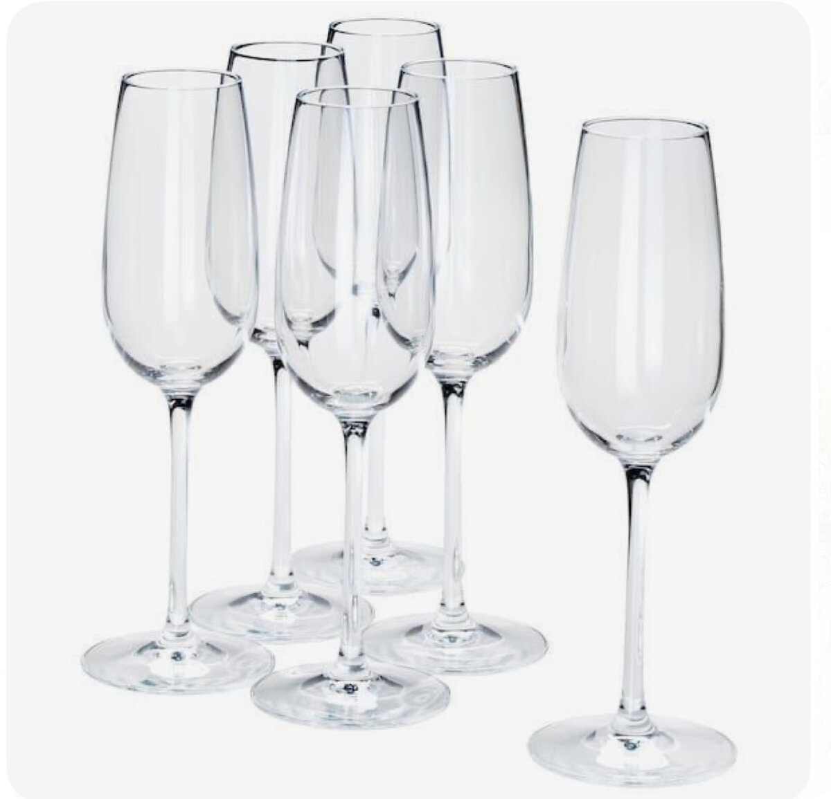 Flûtes à Champagne Élégantes