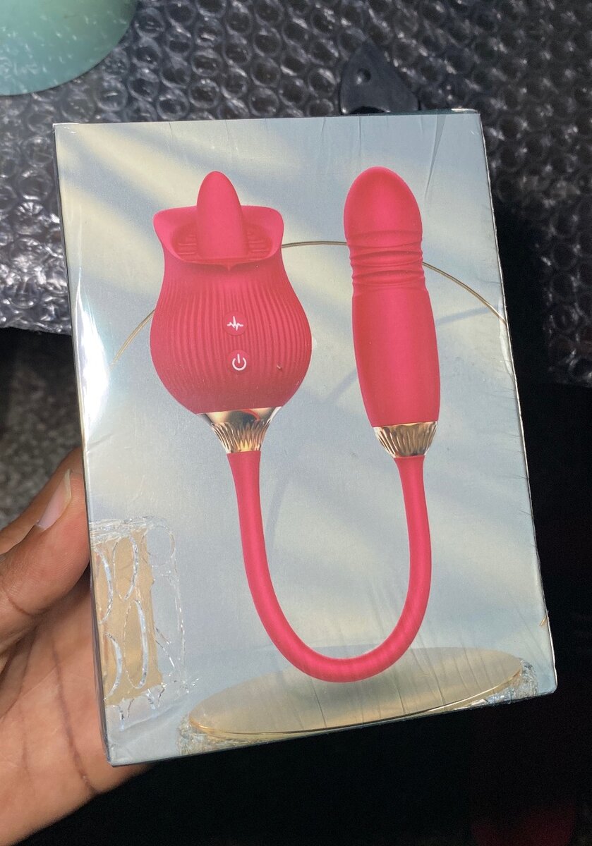 Rose dildo vibrator