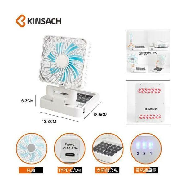 Mini Ventilateur Solaire Et Pl
