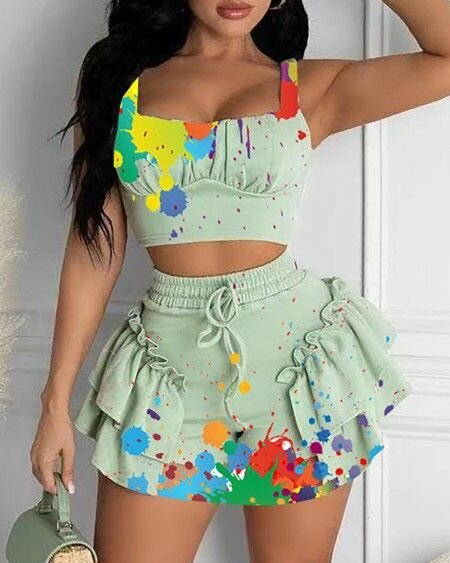 Skirt and top