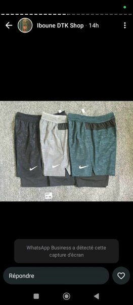 Tenue de sport