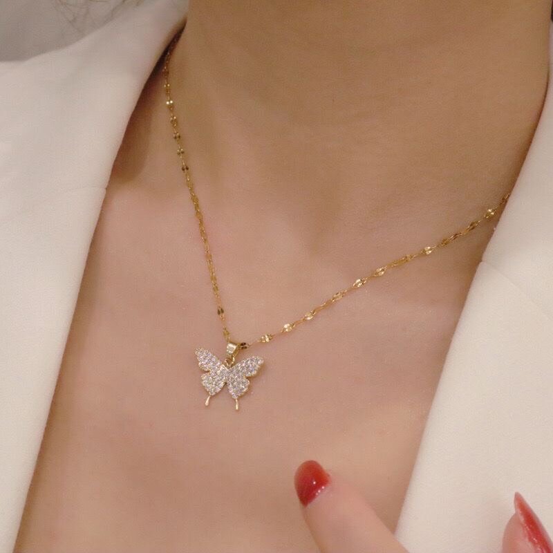Butterfly Pendant Necklace