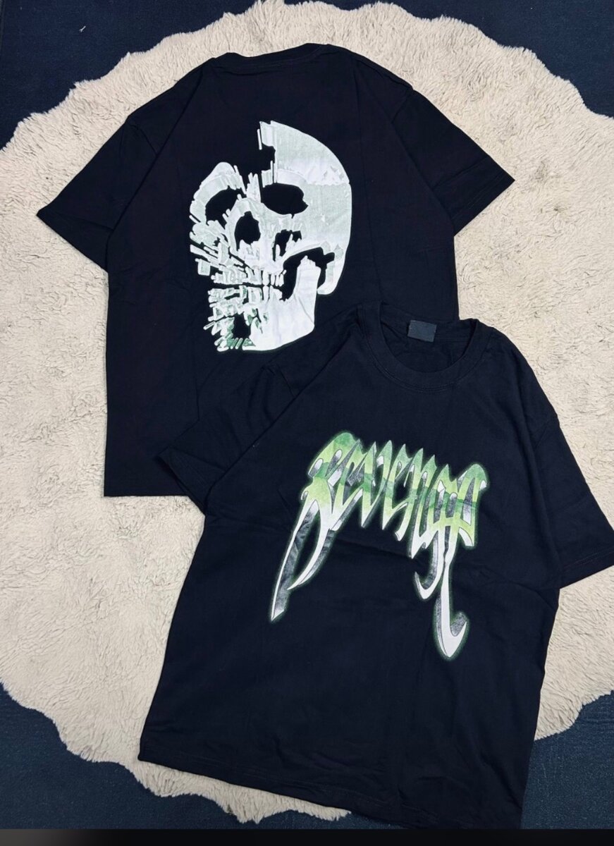 T-shirts tête de mort