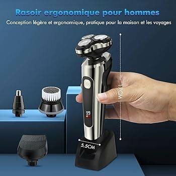 Rasoir Électrique Multifonctionnel