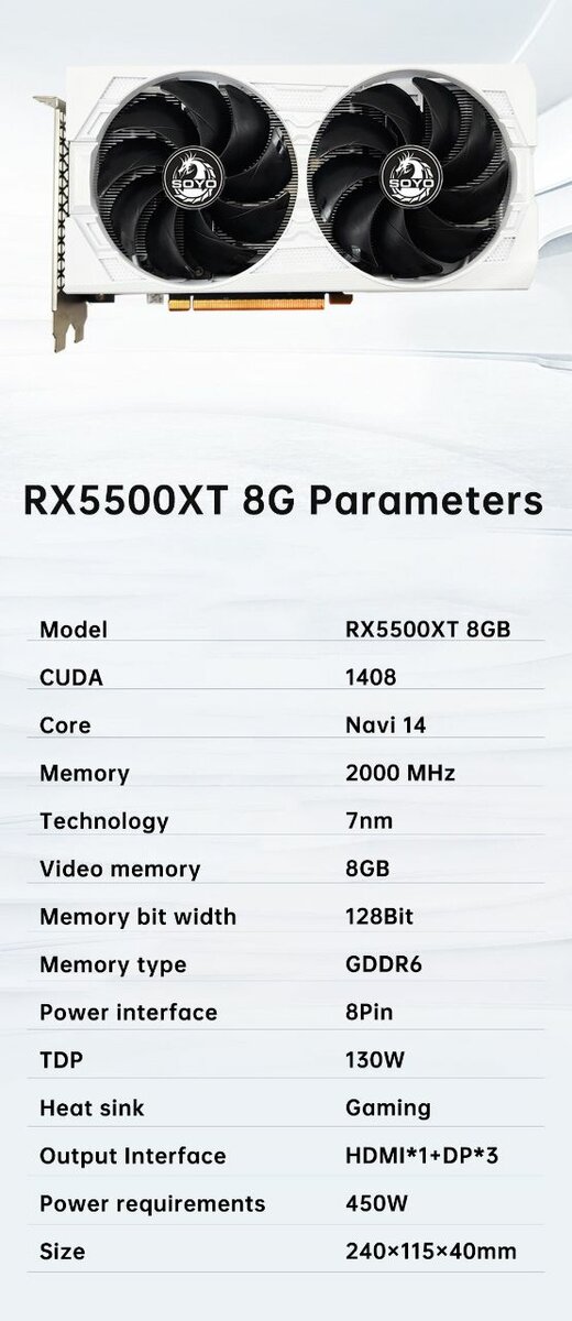 AMD RX 5500 XT