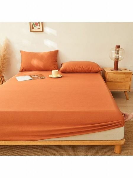Linge de lit orange