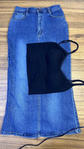 Jupe jeans