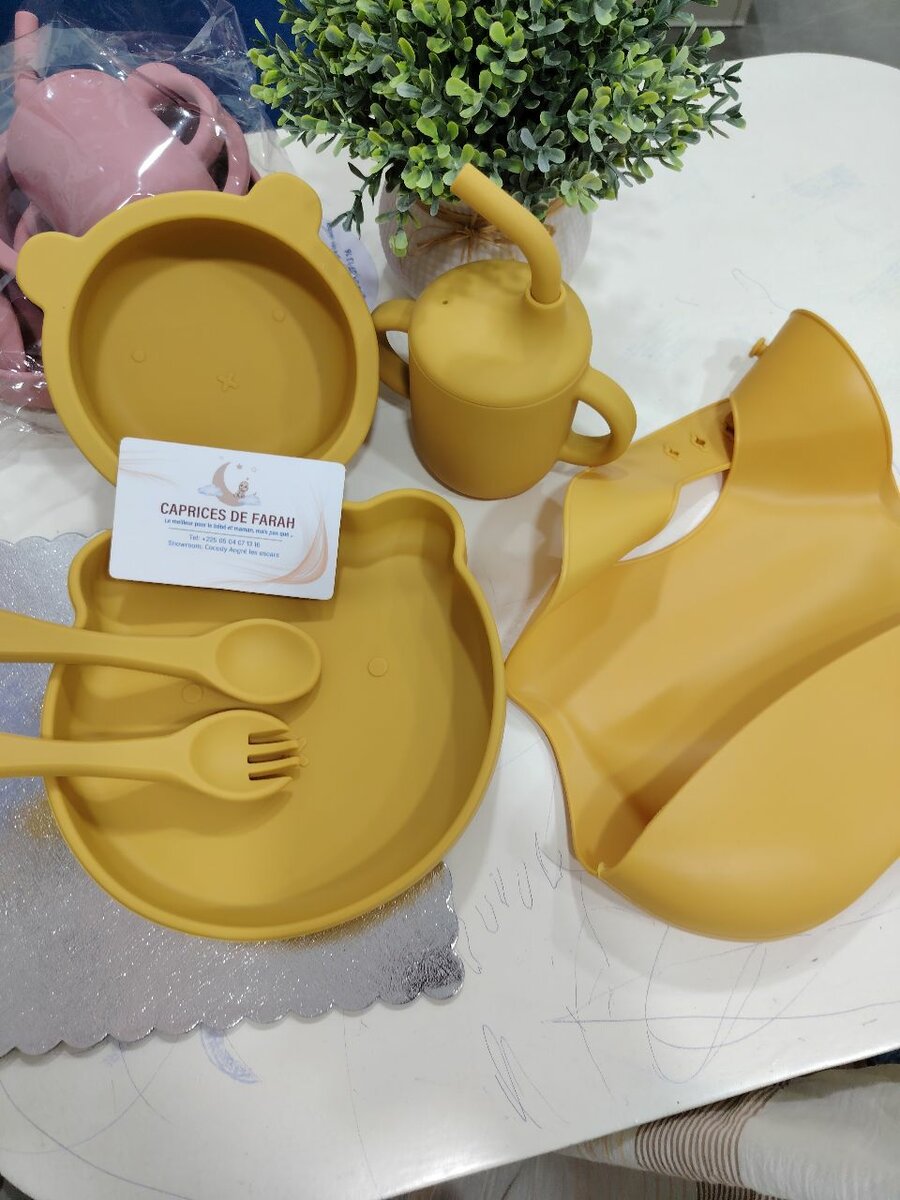 Bavoirs en silicone enfant