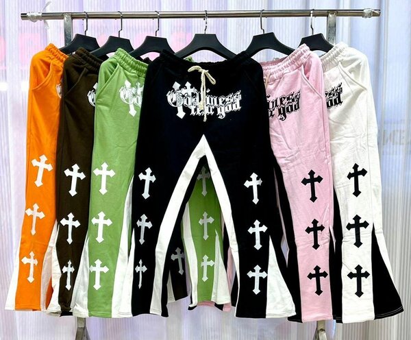 Pantalons de jogging colorés unisexes