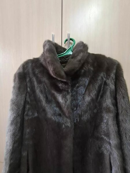 Цельная шуба женская