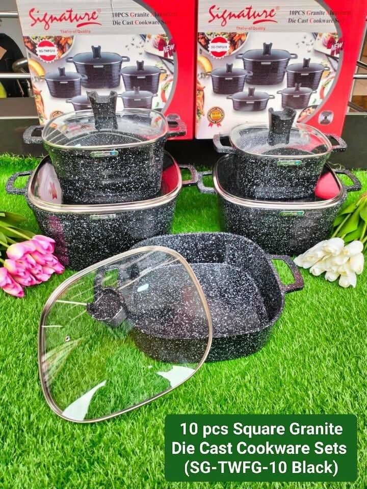 5 pieces cooking pot set