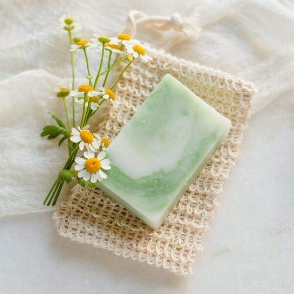 Sol savon au the vert