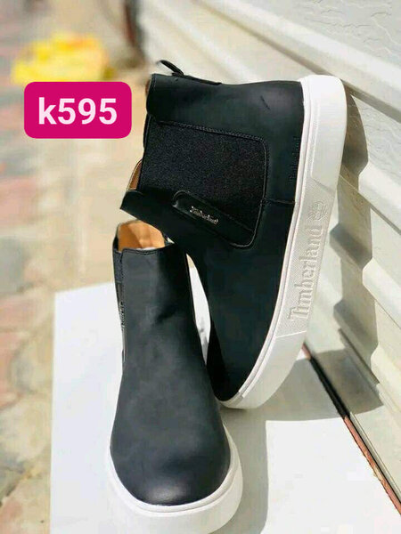 Black sneakers