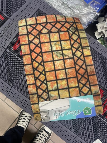 Tapis de sol design moderne