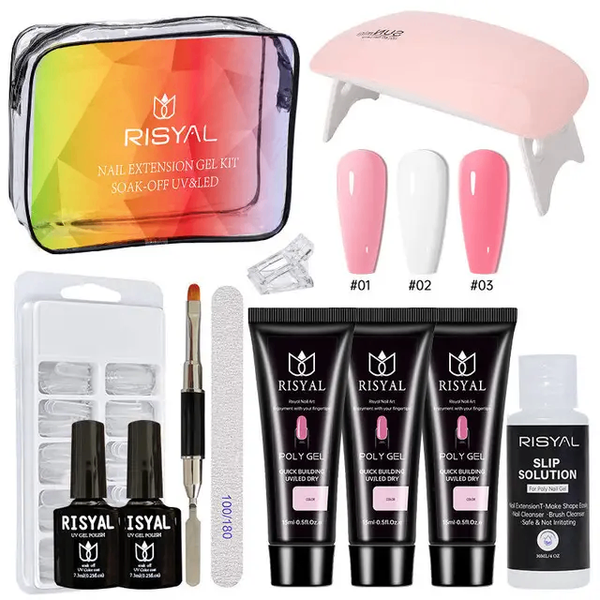 12pcs Polygel Nail Kit 30ml