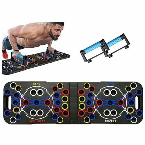 Planche à Pompes - Exercice Et Remise En Forme - Noir