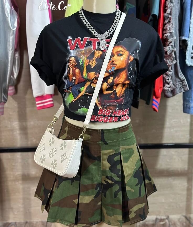 Skirt and top