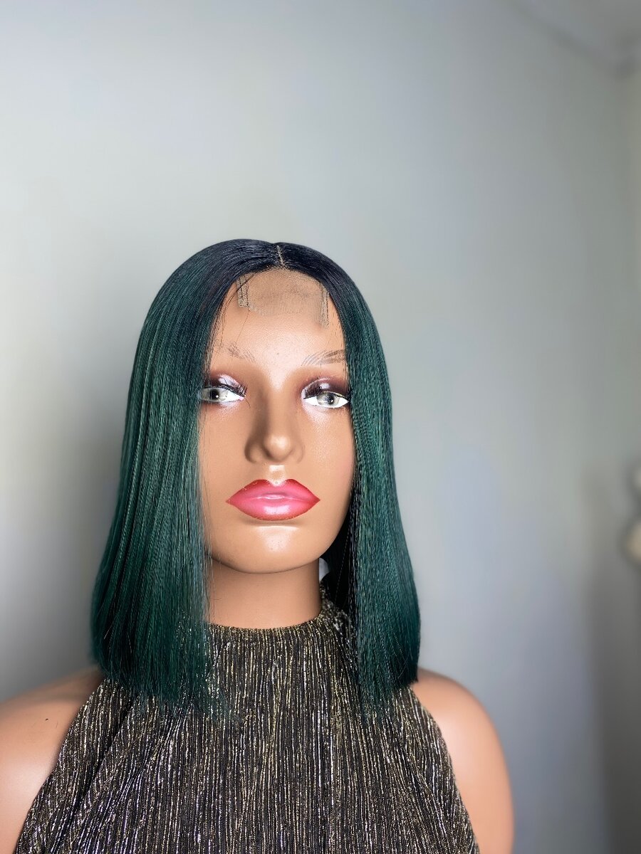 Bone straight wig