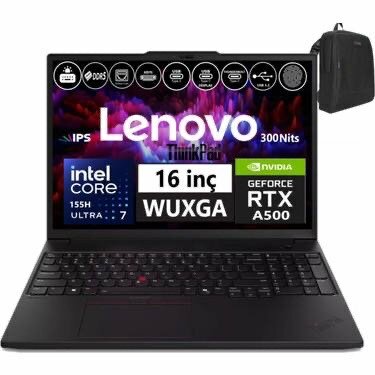 LENOVO THINKPAD P16 GRN 3 CORE ULTRA 7 14TH GEN  SSD 512GB