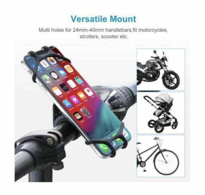 Support téléphone velo