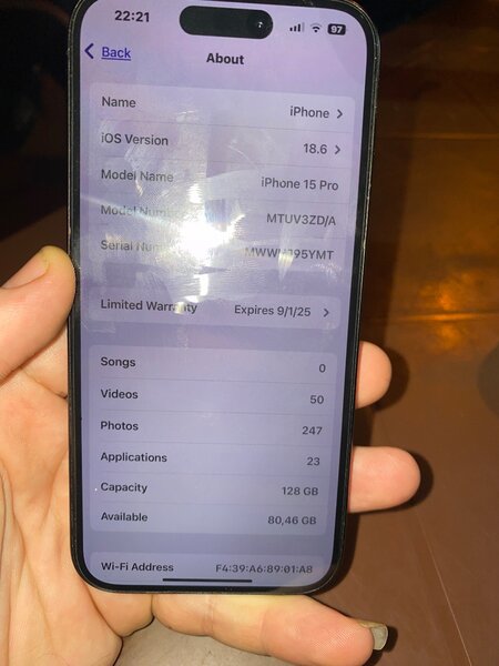 iPhone 15 Pro 128GB