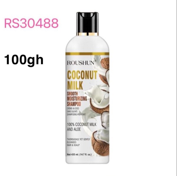 Coconut milk moisturizing shampoo