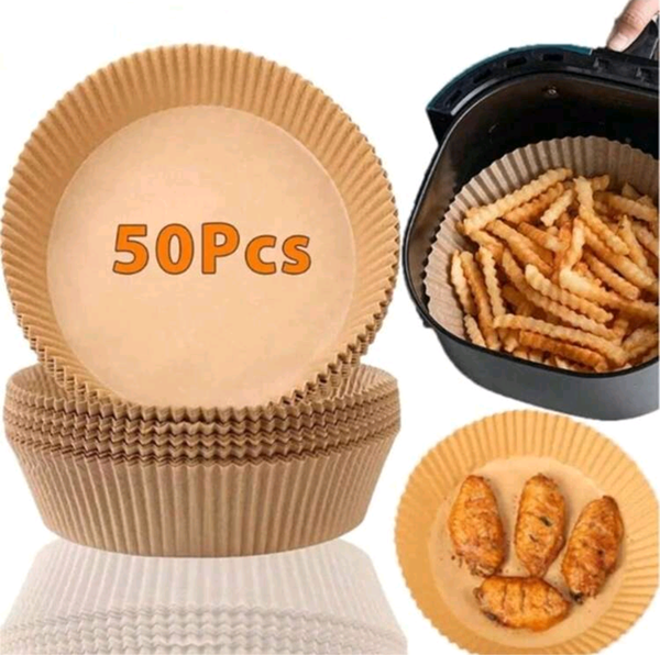 Papier Cuisson Airfryer 50 Pcs