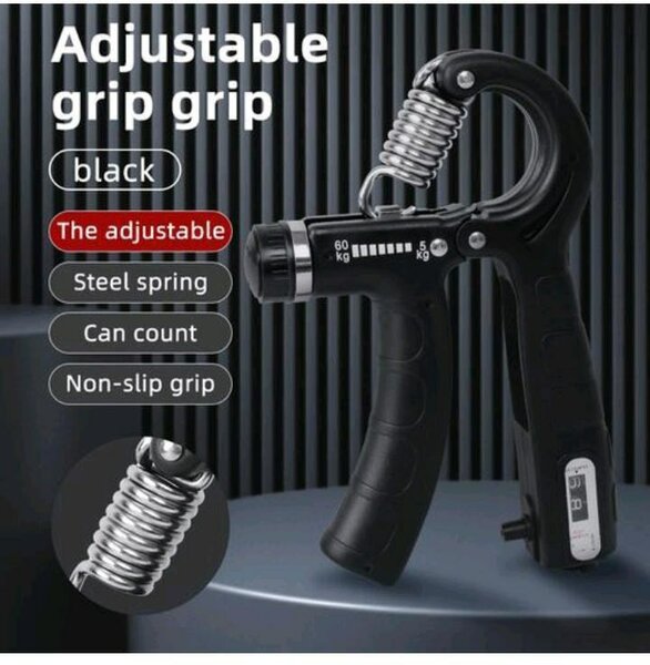 Hand grip avec compteur Noir