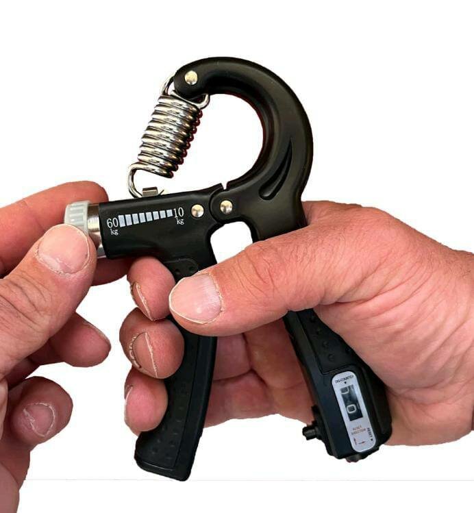 Hand grip avec compteur Noir