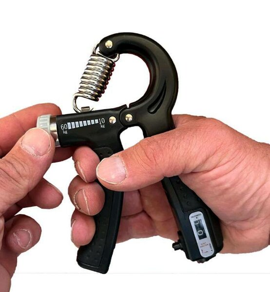 Hand grip avec compteur Noir