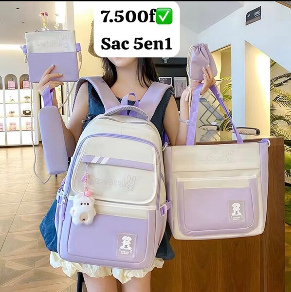 Sac à dos 5 en 1 fille