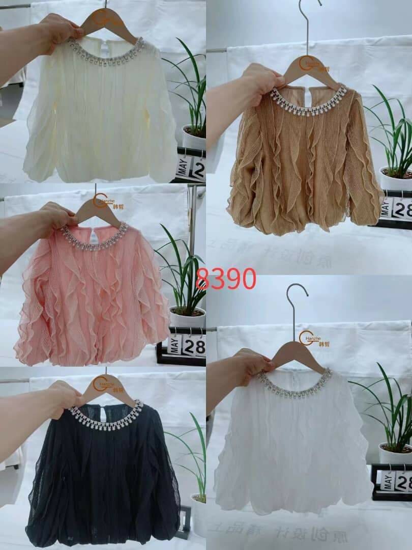 Elegant Rhinestone Blouses
