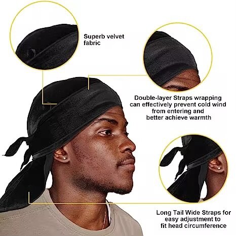 Durag en velours