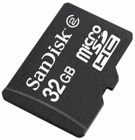 Carte mémoire de téléphone