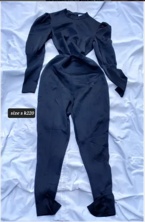 blue overalls