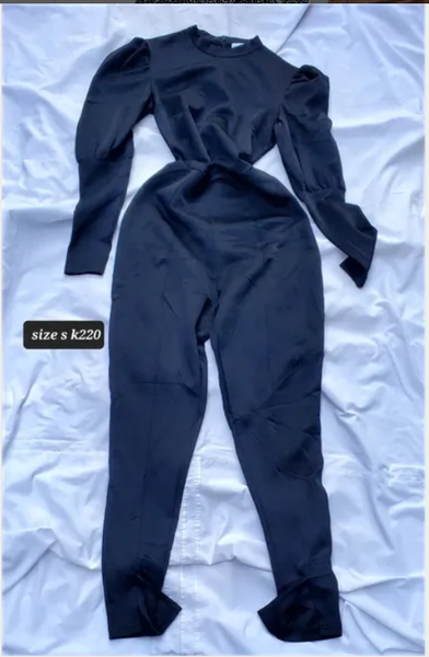 blue overalls