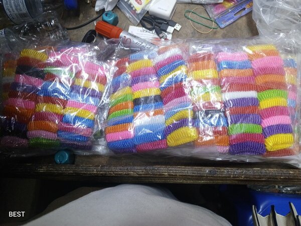 Colorful Hair Elastics Pack