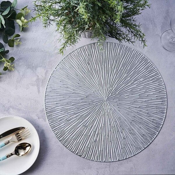 6 Set de Table Rond Texturé